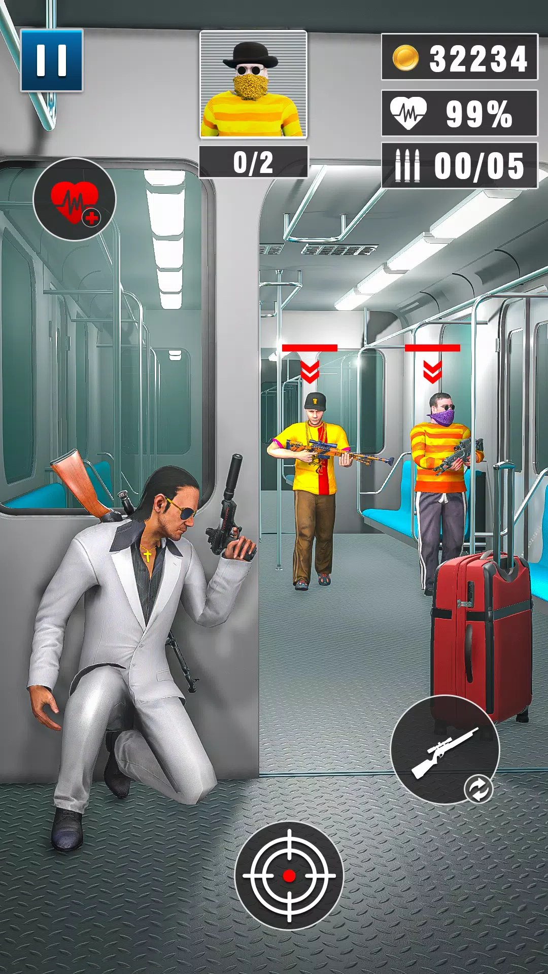 Agent Hunt Shooting Games 3D應用截圖第1張