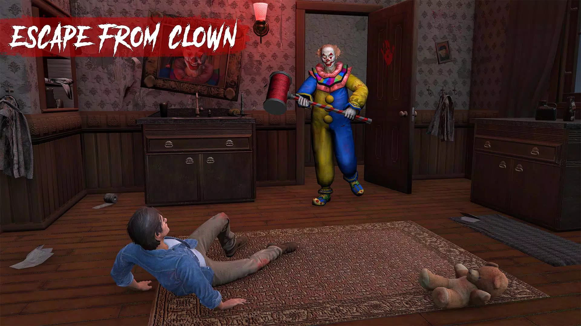 Scary Clown - Horror Game 3D應用截圖第1張