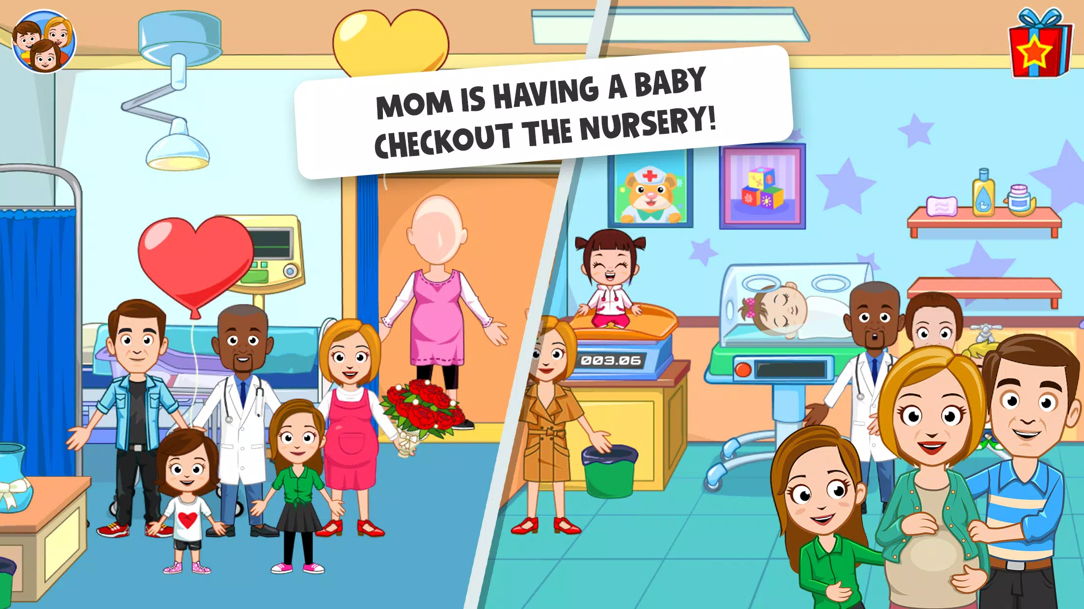 My Town : Hospital Captura de tela 2
