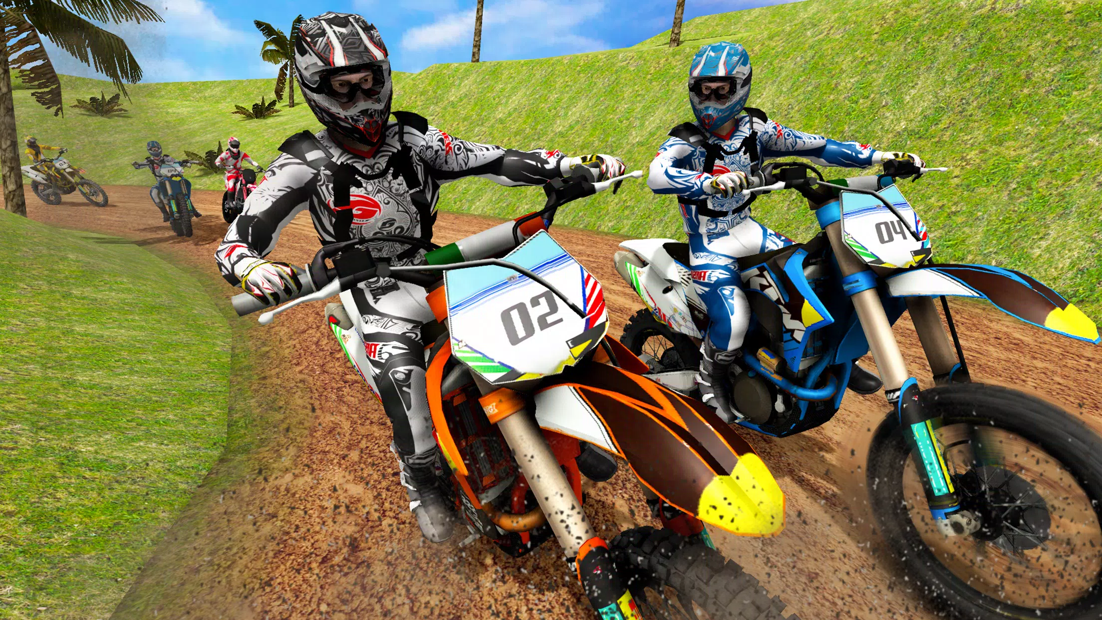 Mountain Dirt Bike Champions Captura de pantalla 1