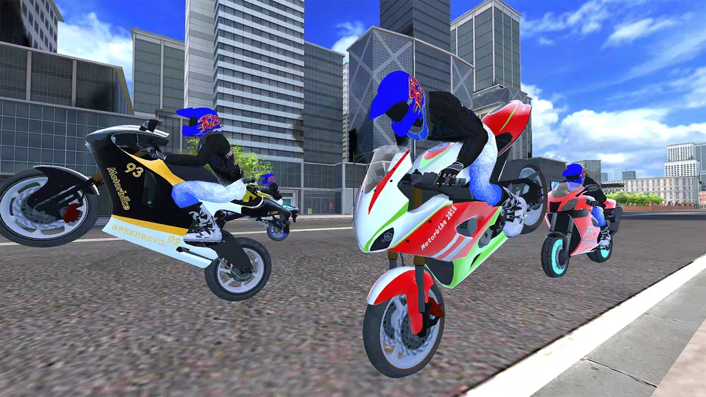 Real Moto Bike City Racing Скриншот 2