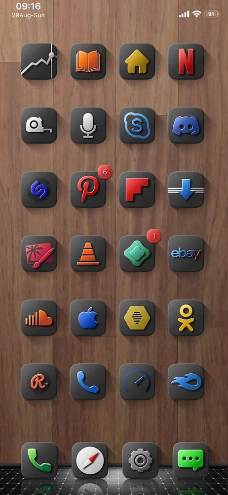 Shiiny Icon Pack Mod Screenshot 0