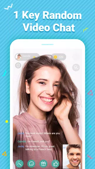 Meet – Talk to Strangers Using Random Video Chat應用截圖第2張