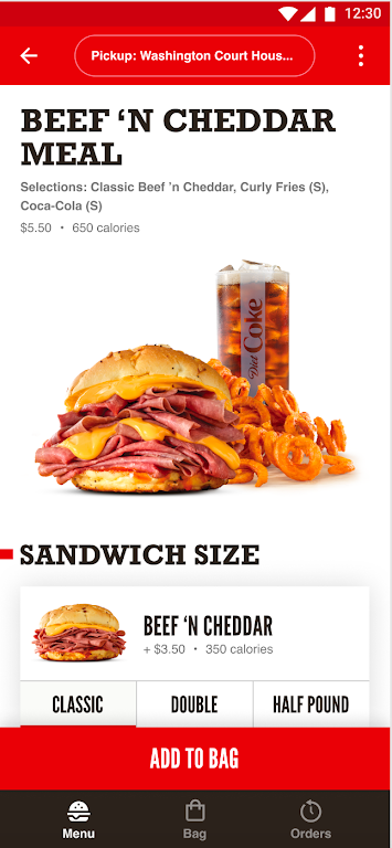 Arby's Fast Food Sandwiches應用截圖第2張
