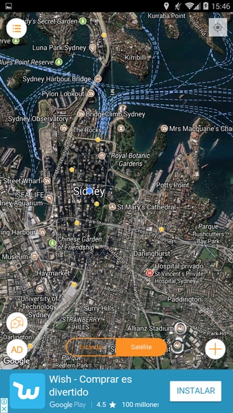 GPS Map Ruler 스크린샷 0