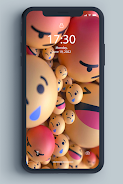 Emoji Wallpaper Tangkapan skrin 3