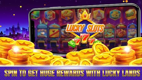 Lucky Lands Slots Money Casino Capture d'écran 0