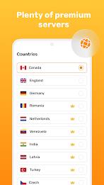Schermata Orantection VPN-fast&reliable 2