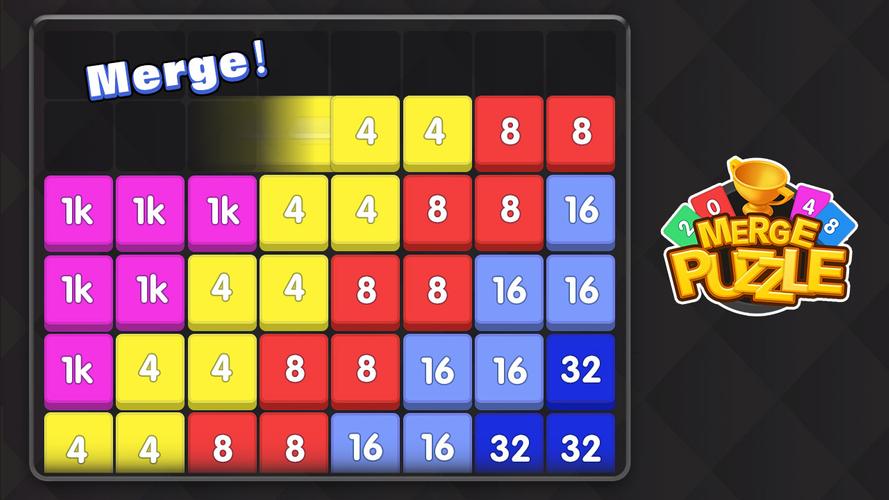 Merge Block - number games স্ক্রিনশট 2