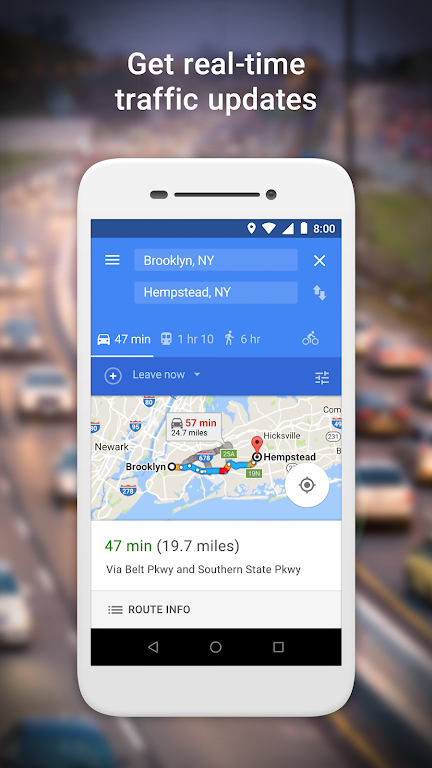 Schermata Google Maps Go 1