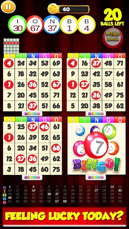 New Bingo Cards Game Free應用截圖第0張