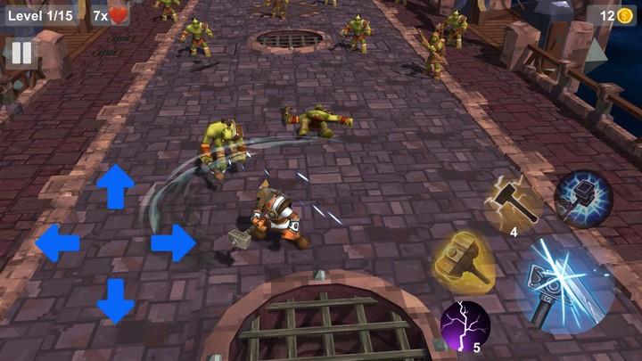 Thor Thunder Hammer: Hero Game應用截圖第3張