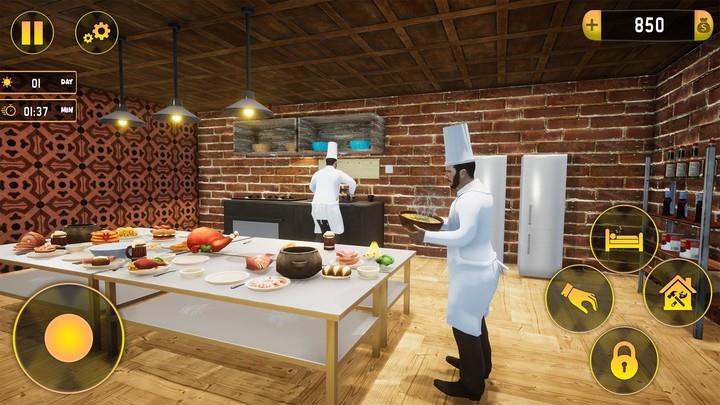 Cafe Restaurant Sim Food Games應用截圖第3張