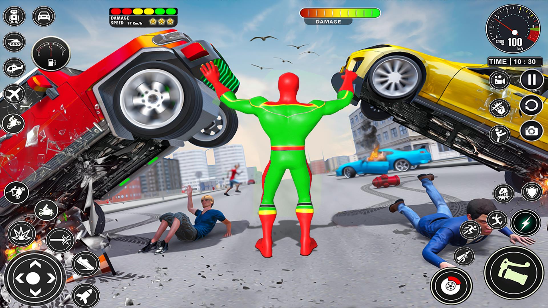 Rope Superhero Games Rope Hero應用截圖第3張