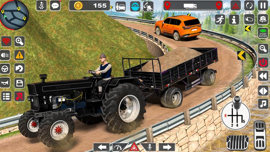 Tractor Driving Farming Games 스크린샷 0