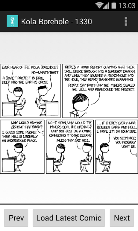 Schermata XKCD HoloYolo 0