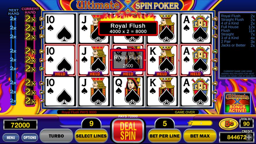 Spin Poker™ Casino Video Slots Capture d'écran 1