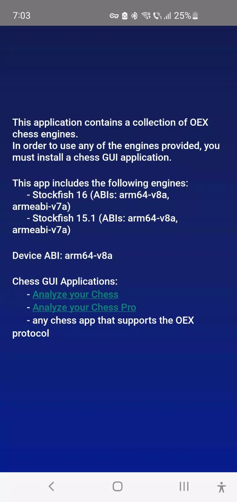 Chess Engines應用截圖第1張