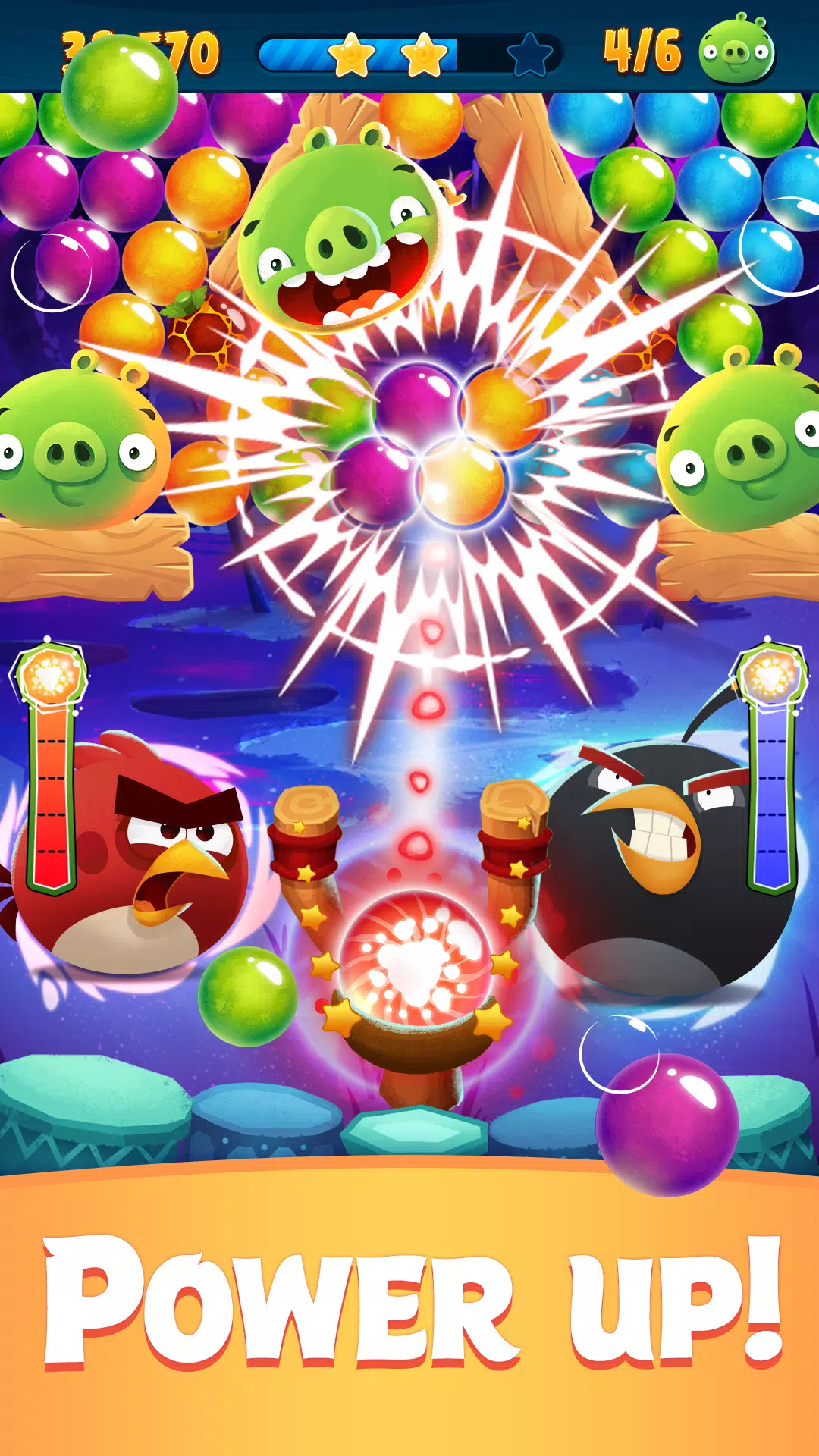 Angry Birds POP Bubble Shooter應用截圖第3張
