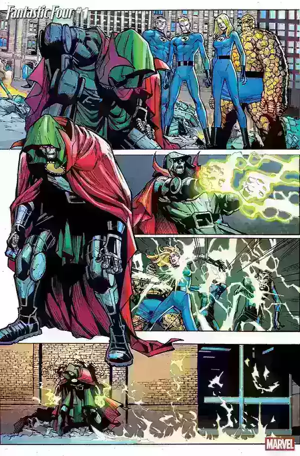 Fantastic Four #1 Preview Panel 6