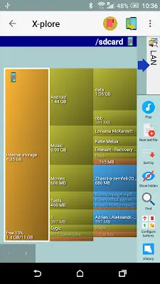X-plore File Manager スクリーンショット 1