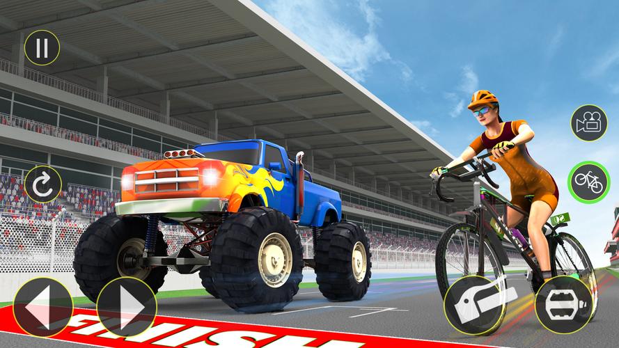 BMX Bicycle Stunts: Cycle Game Capture d'écran 2