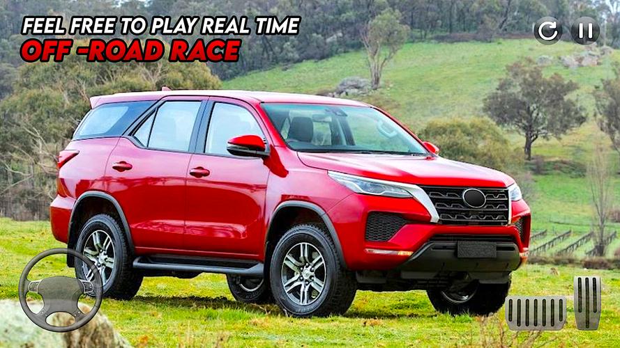 Fortuner Car Simulator Game 3D 스크린샷 1