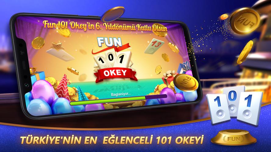 Fun 101 Okey®應用截圖第3張