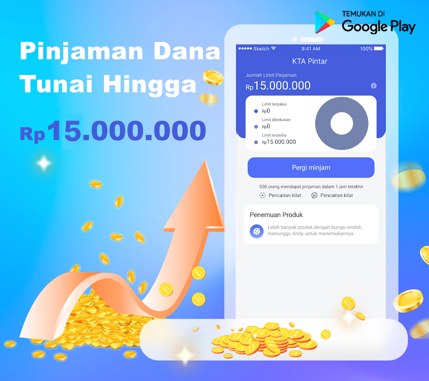 KTA Pintar–Cash Pro স্ক্রিনশট 1