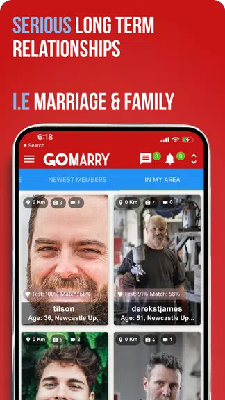 GoMarry: Serious Relationships ภาพหน้าจอ 0