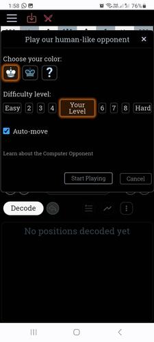 DecodeChess Schermafbeelding 1