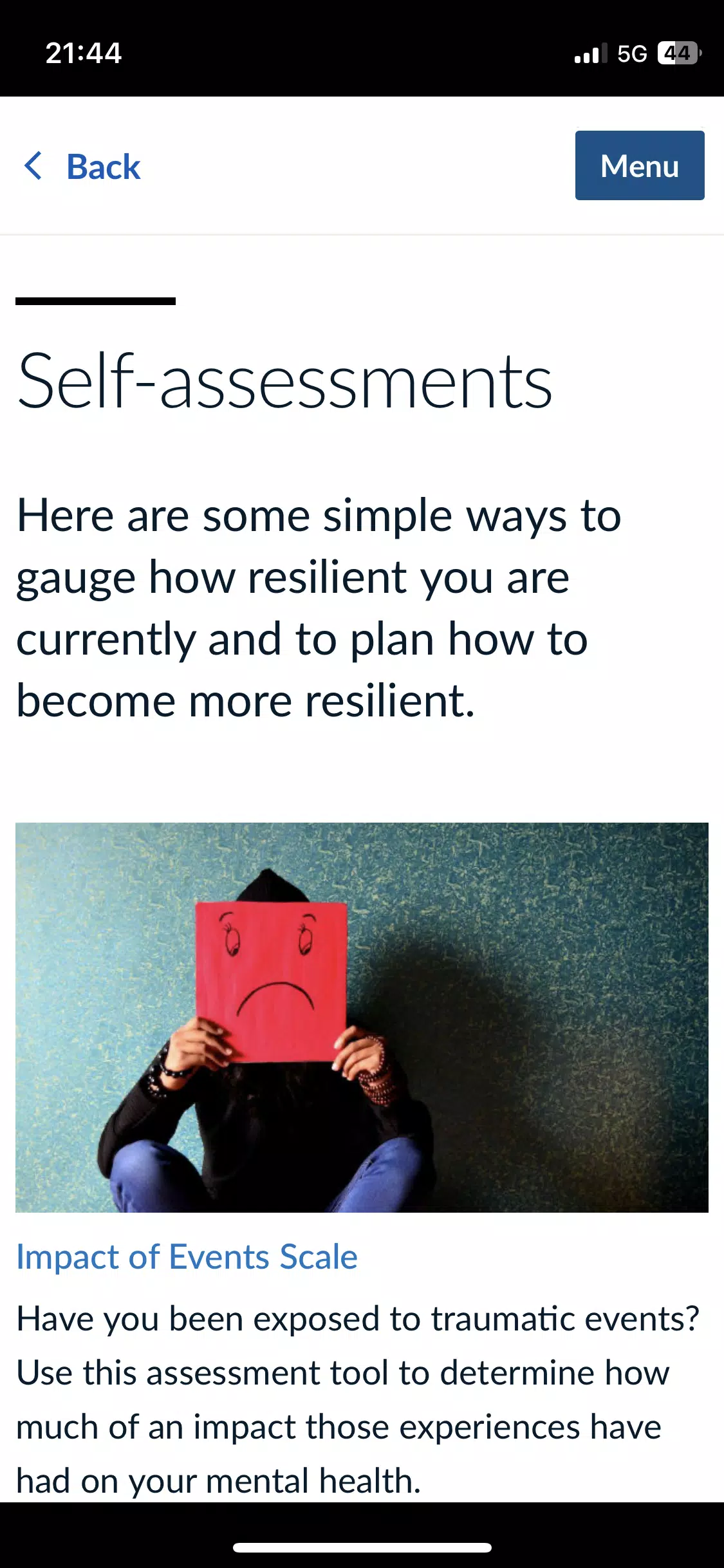 UNHCR Wellbeing 스크린샷 0