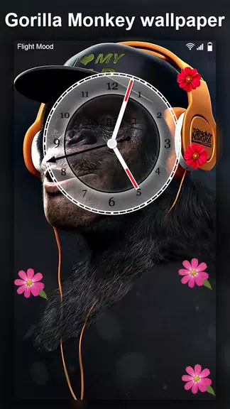 Gorilla Monkey Live Wallpaper應用截圖第1張