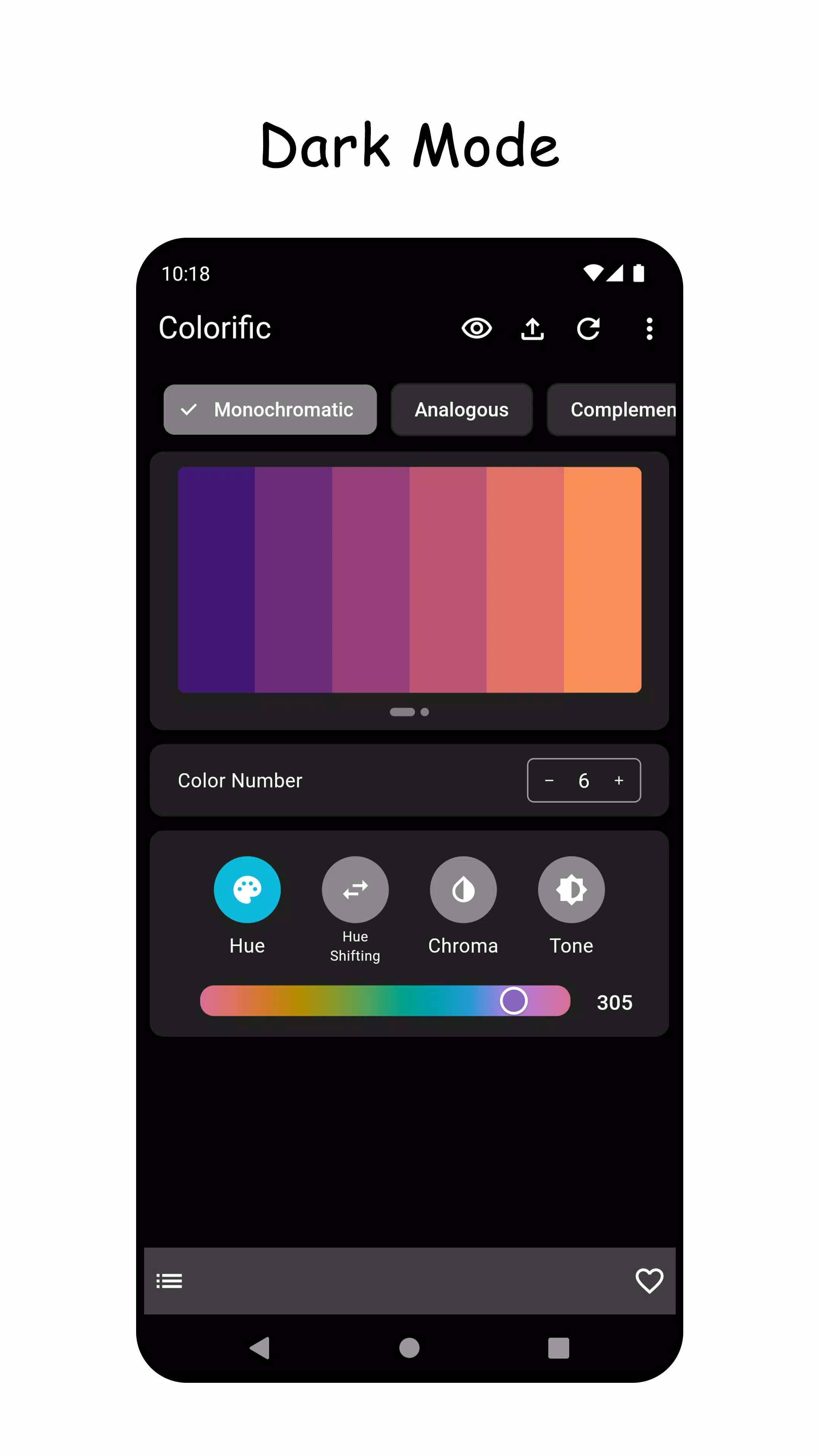 Schermata Colorific 3