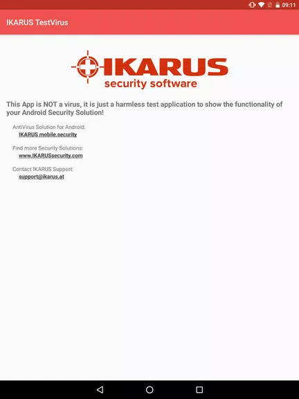 IKARUS TestVirus ภาพหน้าจอ 3