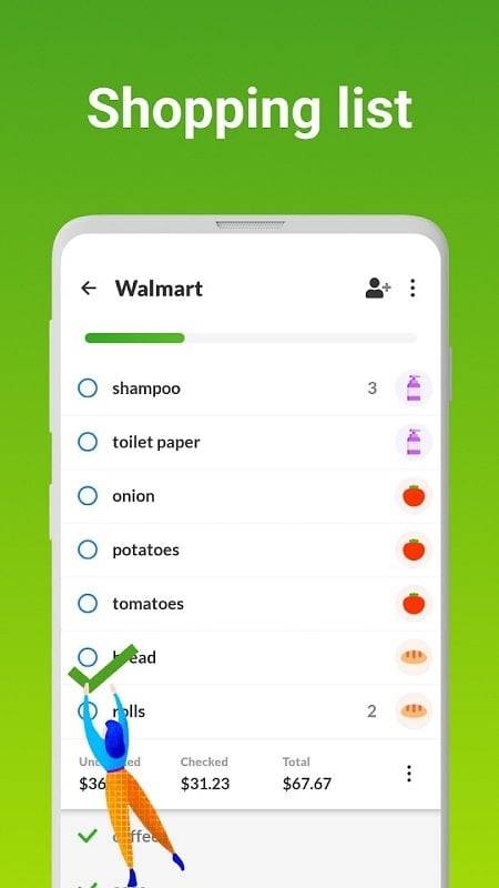 Shopping List - Listonic Ảnh chụp màn hình 1