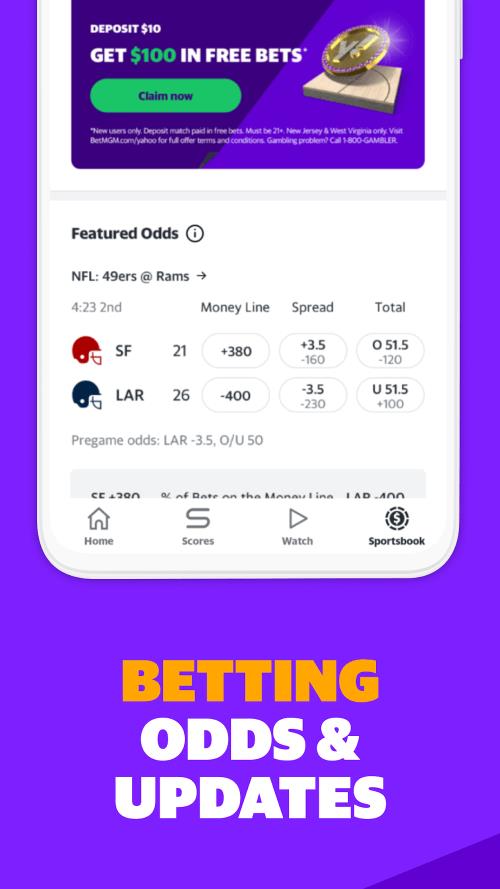 Yahoo Sport Capture d'écran 3