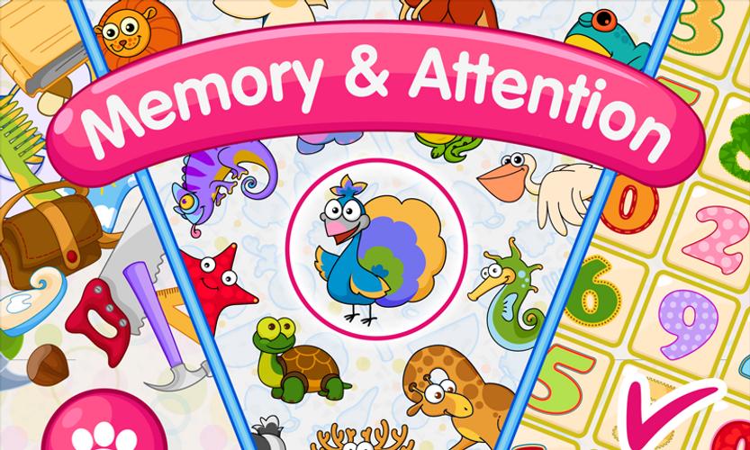 Memory & Attention Training Captura de tela 0