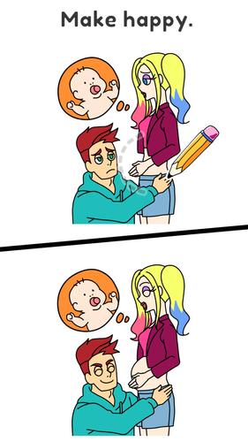 Draw Happy Queen : Puzzle Game Captura de tela 1