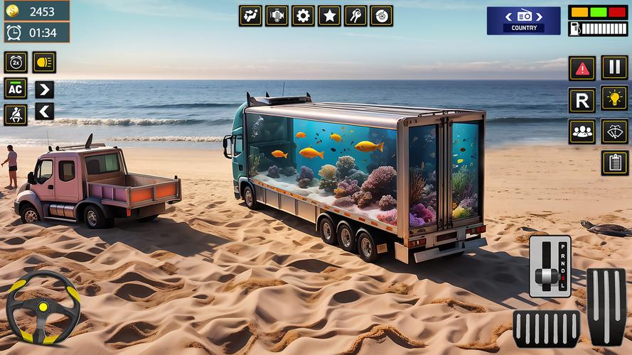 Euro Transporter Truck Games應用截圖第2張