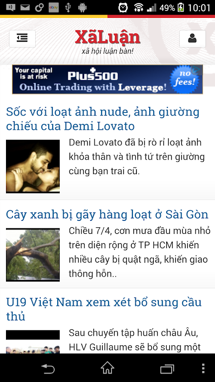 XaLuan Doc Bao Moi Tin Tuc 24h Captura de tela 0