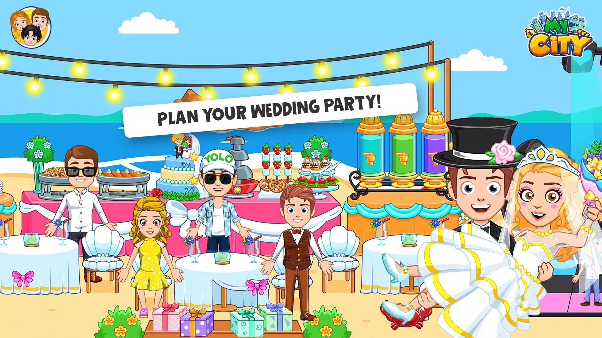 My City: Festa de Casamento Captura de tela 2