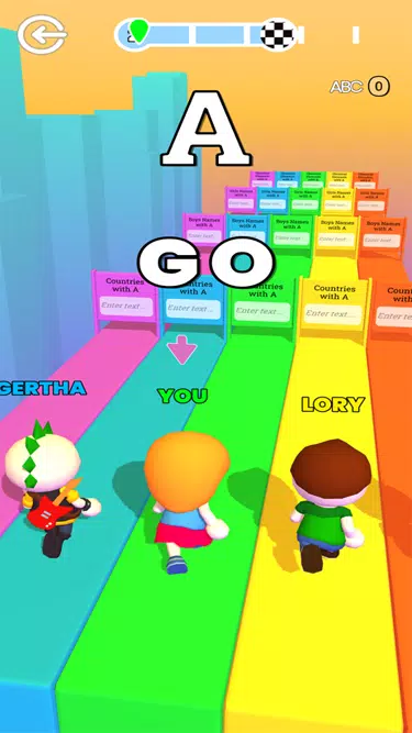 Schermata ABC Runner 0