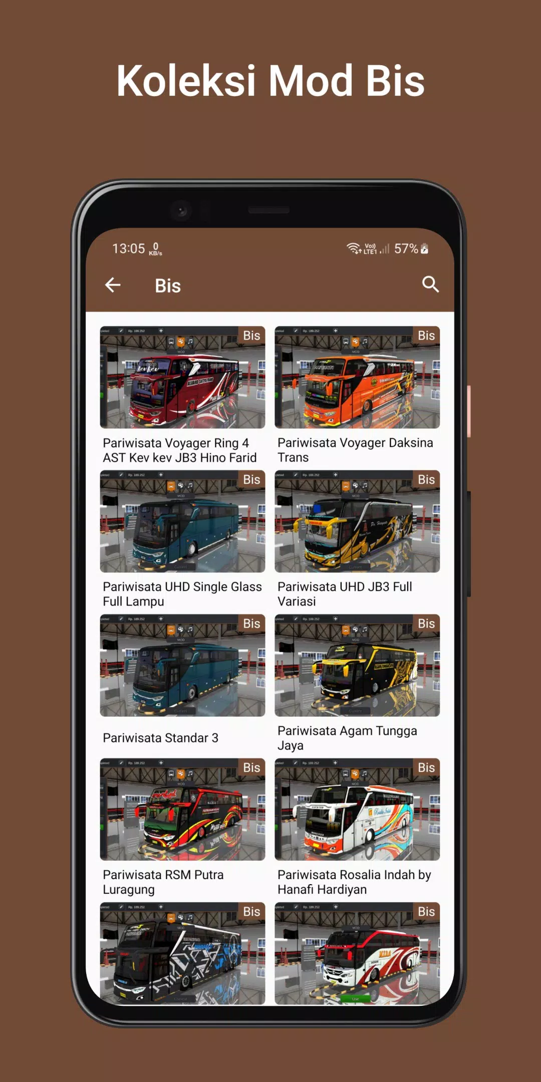 MOD Bussid Terbaru 2024 ဖန်သားပြင်ဓာတ်ပုံ 1