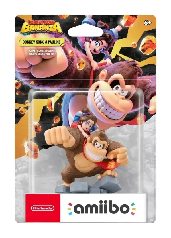 森喜剛 狂歡節 Amiibo 登場角色 DK 與寶琳