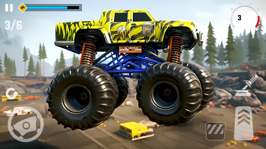 4x4 Monster Truck Racing Games Capture d'écran 3