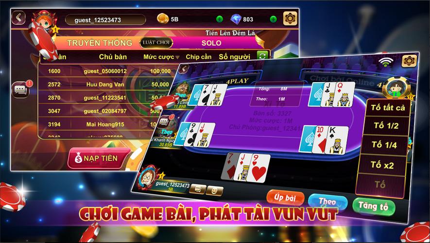 4Play - Xì Tố Xì Phé Online應用截圖第1張