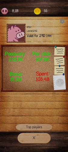 Schermata Pig Farm Clicker 1