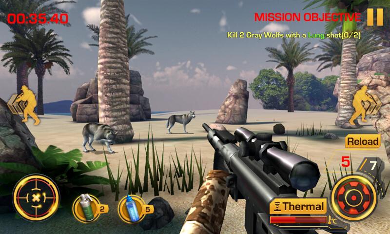 Wild Hunter 3D Mod স্ক্রিনশট 1