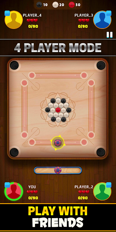 Carrom Offline : Pool City スクリーンショット 0